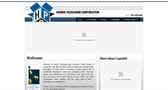Desktop Screenshot of harrispackaging.com